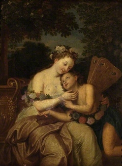 Zephyr and Flora by Antoine Coypel