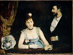 A Box at the Theatre des Italiens by Eva Gonzalès