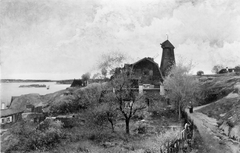 A Day in October, near Waxholm, Sweden by Alfred Wahlberg