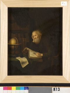 A philosopher in his study by Jan Adriaensz van Staveren