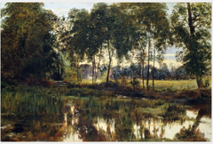 A View of Rye Water near Leixlip by William Davis