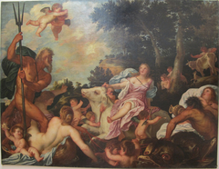 Abduction of Europe by Alessandro Varotari