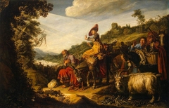 Abraham on the Road to Canaan by Pieter Lastman