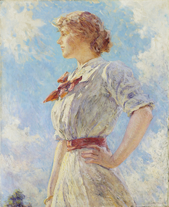 Against the Sky by Robert Lewis Reid