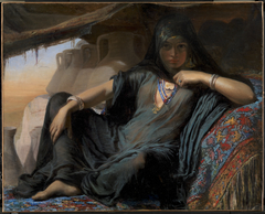 An Egyptian Pot Seller at Gizeh by Elisabeth Jerichau-Baumann