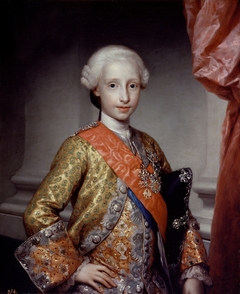 Antonio Pascual de Borbón y Sajonia, Infante of Spain by Anton Raphaël Mengs