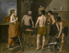 Apollo in the Forge of Vulcan by Diego Velázquez