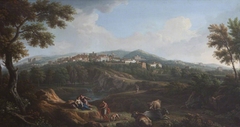 Aqueduct at Civita Castellana by Giovanni Battista Busiri