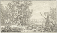 Arcadisch landschap by Isaac de Moucheron