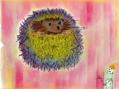 Bipolar Robot Courting Apprehensive Hedgehog by d.s. west