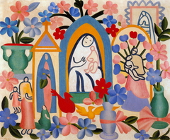 Brazilian Religion by Tarsila do Amaral