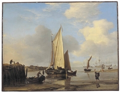 Calm Sea by Willem van de Velde the Younger