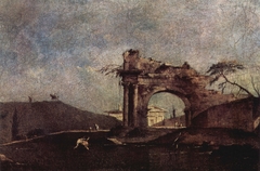 Capriccio by Francesco Guardi