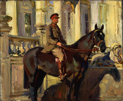 Captain Prince Antoine of Orleans and Braganza by Alfred Munnings