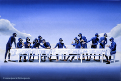 CENA MARITIMA, - The maritime last Supper- by Pascal by Pascal Lecocq