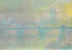 Charing Cross Bridge, London by Claude Monet