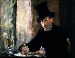 Chez Tortoni by Edouard Manet