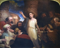 Christ Among the Doctors by Peter F Rothermel