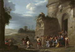 Christ Carrying the Cross by Cornelis van Poelenburgh