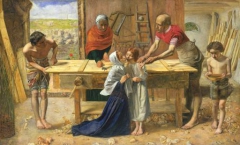 Christ in the House of His Parents (The Carpenter’s Shop) by John Everett Millais