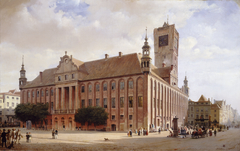 City Hall at Thorn by Eduard Gaertner