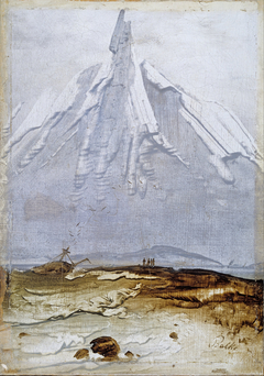 Coastal Landscape with Wreck by Peder Balke