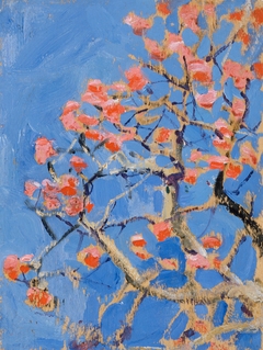 Coral tree in blossom by Akseli Gallen-Kallela