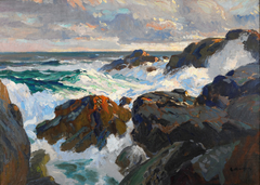 Crashing Waves (Coast of Maine) by Paul Dougherty