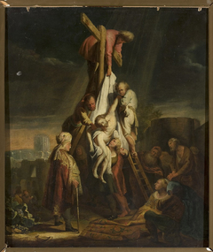 Descent from the Cross (Matthew 27:58–59; Mark 15: 45–46; Luke 23:52–53; John 19:38) by Rembrandt