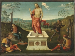 Die Auferstehung Christi by Pietro Perugino