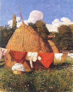 Drying Clothes by Béla Iványi-Grünwald