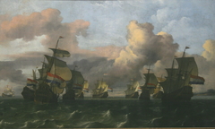 Dutch Fleet of the West India Company by Ludolf Bakhuizen