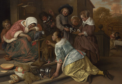 Effects of Intemperance by Jan Steen