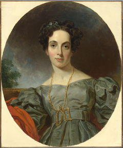 Emma Embury by Henry Inman