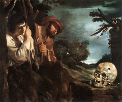 Et in Arcadia ego by Guercino