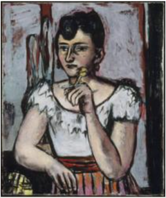 Euretta Rathbone by Max Beckmann