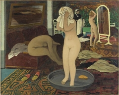 Femmes à leur toilette by Félix Vallotton