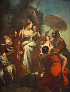 Finding of Moses by Giambattista Crosato