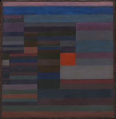 Fire in the Evening by Paul Klee