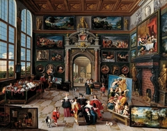 Gallery of a Collector by Frans Francken the Younger