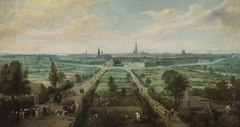 Gezicht op Antwerpen by Jan Wildens