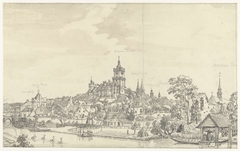 Gezicht op Kleve by Jan de Beijer