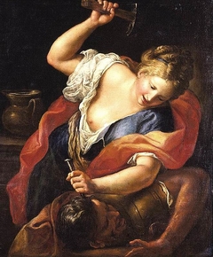 Giaele kills Sisara by Gregorio Lazzarini