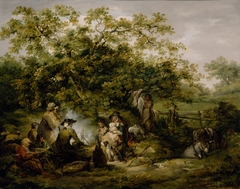 Gypsy Encampment by George Morland