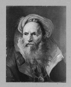 Head of an old man by Giovanni Battista Tiepolo