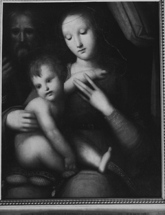 Heilige Familie by Andrea del Brescianino