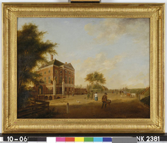 Het huis Swanenburg te Halfweg by Johannes Janson