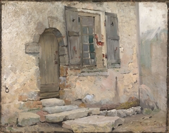 House Wall in Grez by Fredrik Kolstø