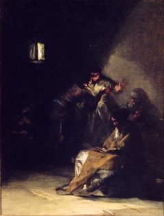 Interior de prisión by Francisco de Goya