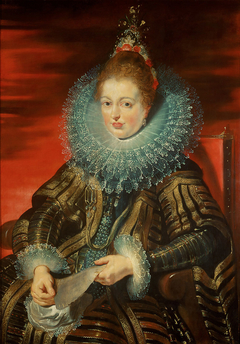 Isabella Clara Eugenia, wife of Albrecht VII by Peter Paul Rubens